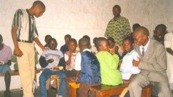 Floribert en la escuela de la paz de Sant'Egidio