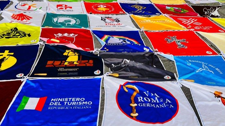 Le bandiere dei cammini