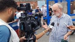 Padre Ottavio Fasano - Inauguração do Centro de Cuidados Paliativos, na ilha do Fogo