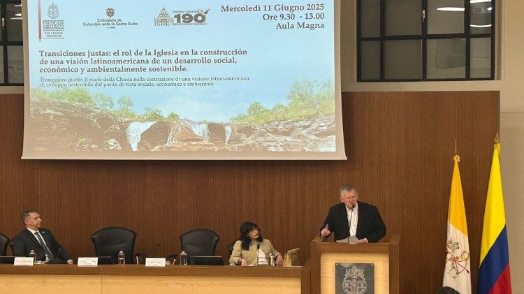 The event marked 190 years of relations between the Holy See and Colombia