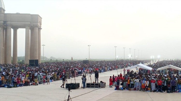 Pentecôte nationale 2025, basilique Notre Dame de la Paix de Yamoussoukro