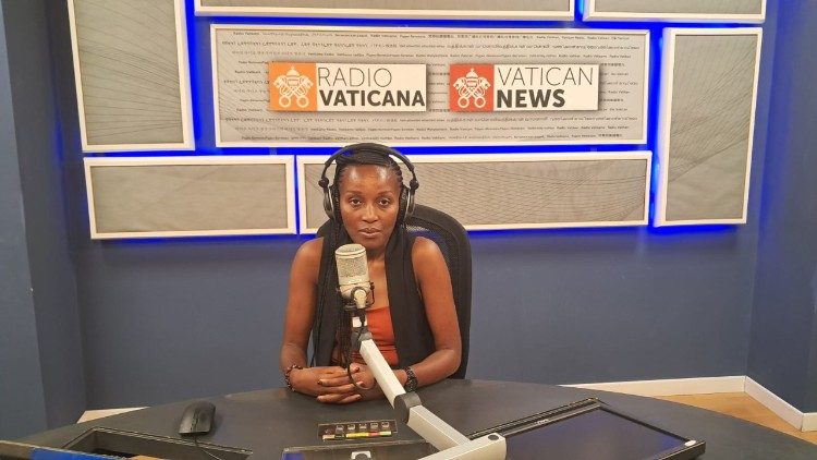 Aline Minani, responsabile della Comunità di Sant'Egidio di Goma