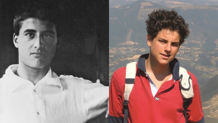 Die Jugendlichen Pier Giorgio Frassati (1901-1925) und Carlo Acutis (1991-2006) werden am 7.9.2025 heilig gesprochen - dazu gibt es auch eine Sonderbriefmarke