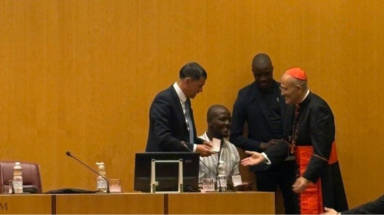 Conferencia en el Pontificio Instituto Patrístico Augustinianum de Roma