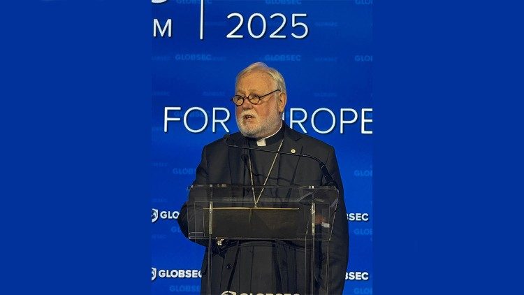 Mgr Paul Richard Gallagher, secrétaire pour les relations avec les États et les organisations internationales. 