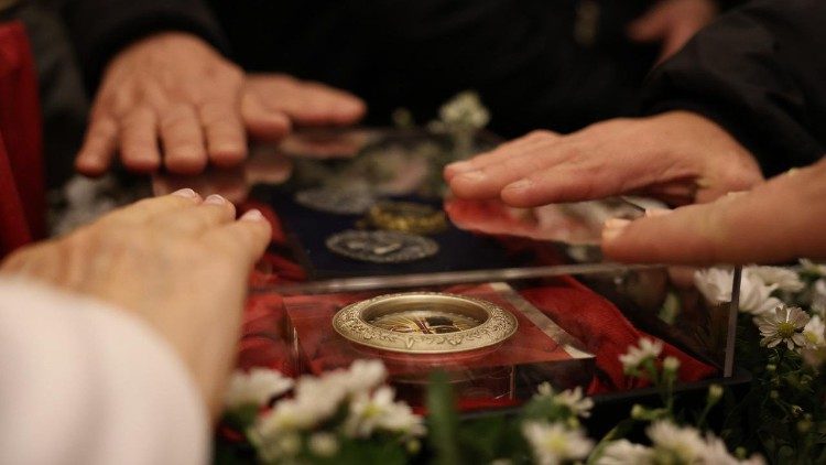 Relíquias de Santa Teresinha em Joaçaba (SC)