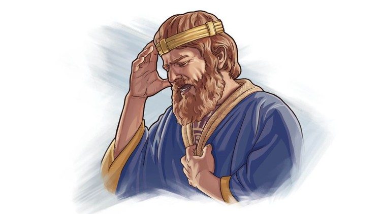 பாவத்தால் துயருறும் தாவீது அரசர் 