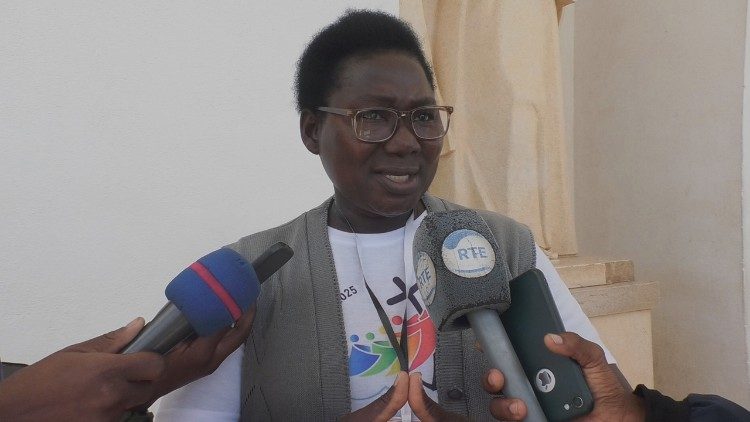 Ir. Ernestina Zua, presidente em Nampula da Comissão Arquidiocesana da Juventude