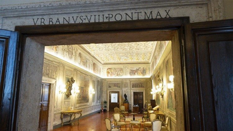 2025.06.17 Segreteria di Stato - La Sala Carlo Magno in seconda Loggia