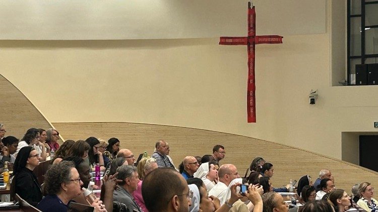 Die große Aula war täglich voll