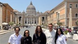 Einige Schauspieler der Serie "The Chosen"