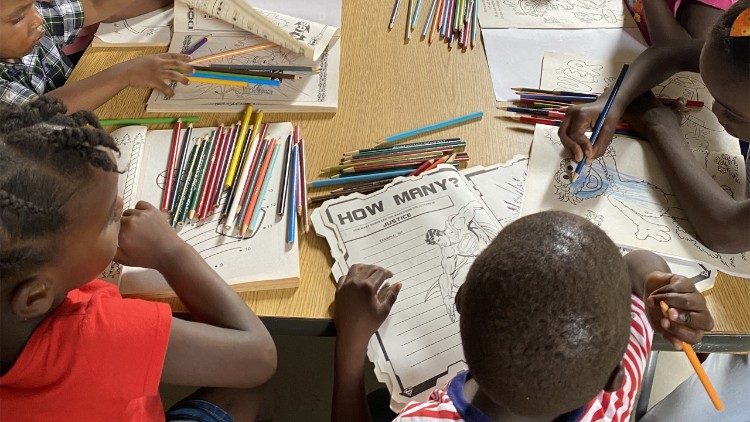 Siostry organizowały zajęcia dzieciom