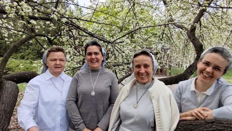 Sor Renata, Sor Alla, Sor Malgorzata y Sor Yana. Foto: Sor. Yana Chop