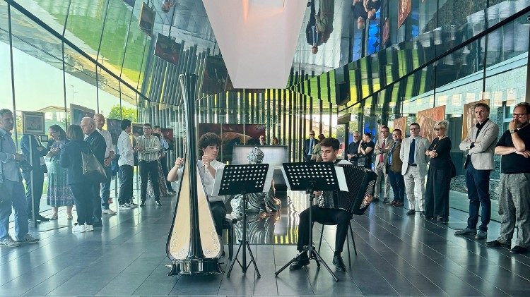 Un altro momento dell'inaugurazione