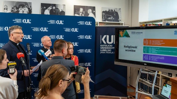 Konferencja prasowa na KUL