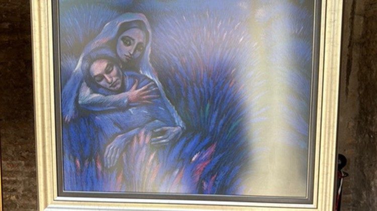 Изложба на Милена Велчева в Рим