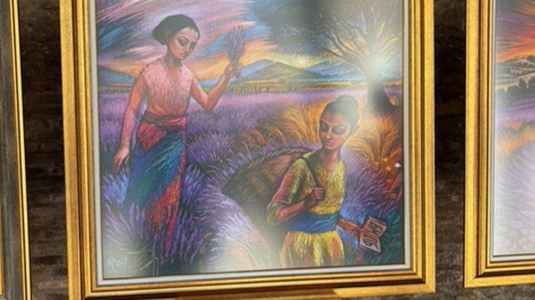 Изложба на Милена Велчева в Рим