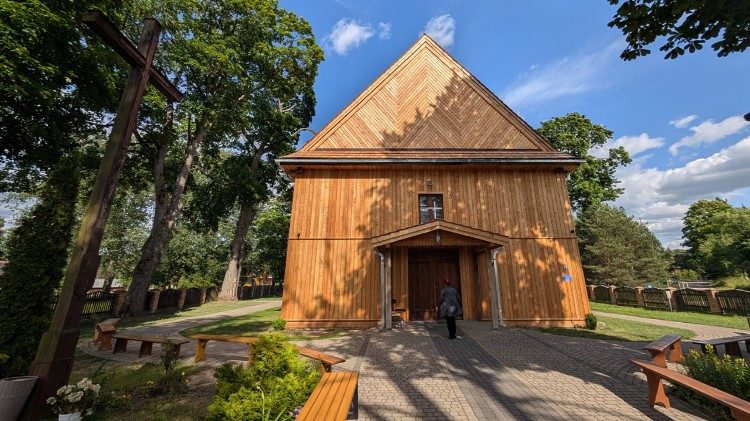 Kości&oacute;ł św. Stanisława Biskupa i Męczennika w Milejczycach. Fot. Agata Ślusarczyk
