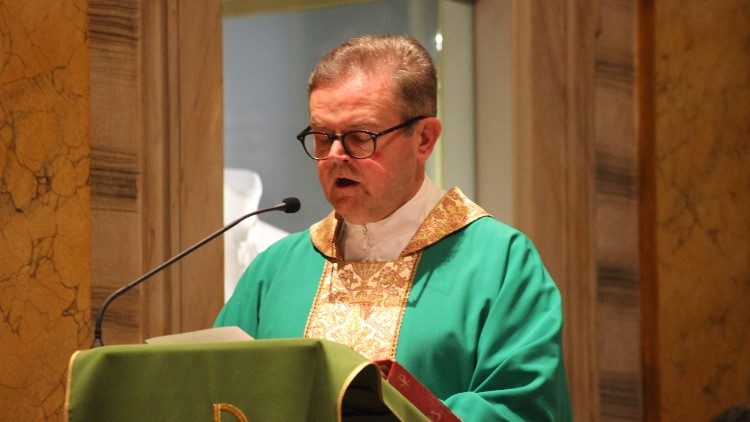 W homilii ks. Ptasznik nawiązał do Ewangelii z dnia o budowaniu na piasku i skale