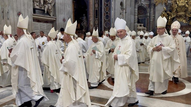 Udvardy György veszprémi érsek a püspökök jubileumán - Fotó: Loósz Róbert