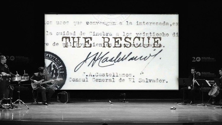 La película The Rescue a live film Concert