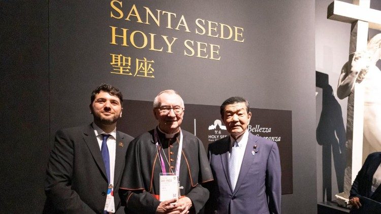 Le cardinal Parolin à l'Expo Osaka 2025