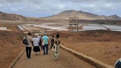 Festival de Literatura-Muno do Sal - A caminho da sesssão nas Salinas de Pedra de Lume