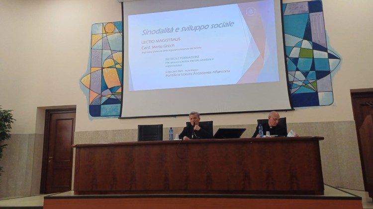 2025.06.06 Il cardinale Grech all'Alfonsiana