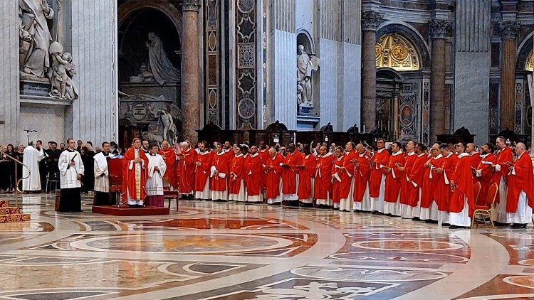 Trenutak na euharistijskom slavlju