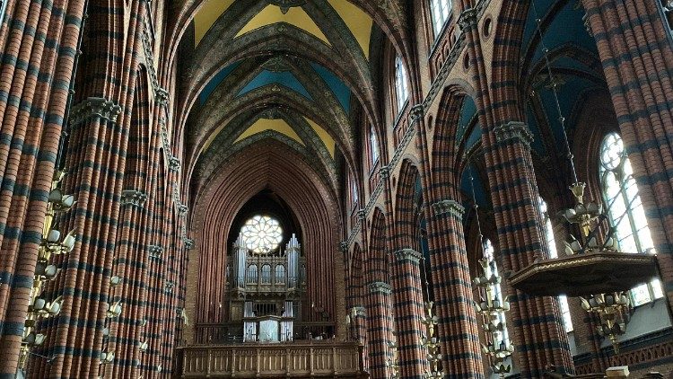 Im Inneren der Johanneskirche in Stockholm
