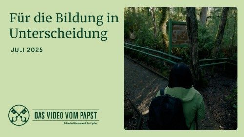Beten mit Papst Leo im Juli: Für die Bildung in Unterscheidung