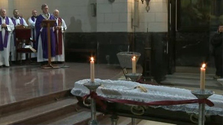 Despedida al Cardenal Luis Pascual Dri en el Santuario de Nuestra Señora del Rosario de Pompeya