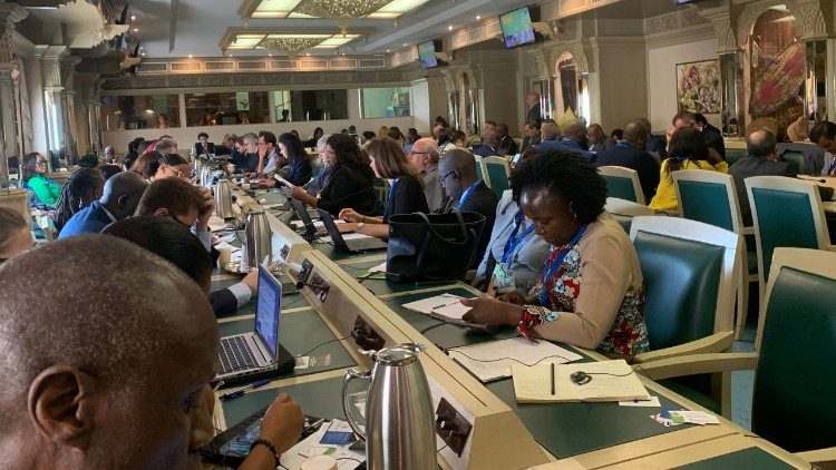 Lors de la 6e conférence ministérielle pour l’agriculture de l’Union Africaine et de l’Union Européenne, à Rome