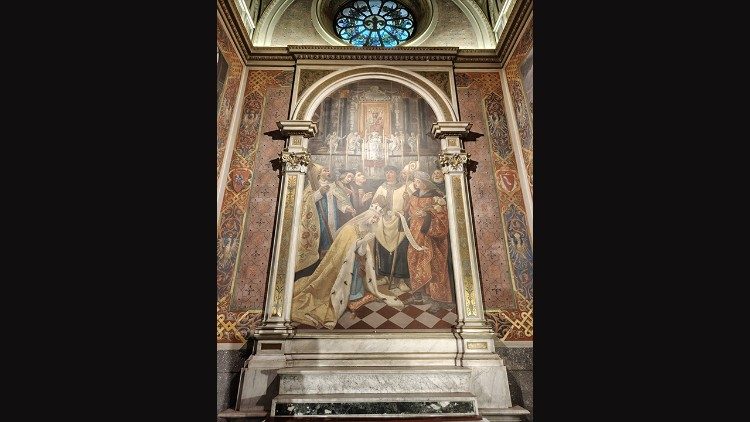 Malowidła przedstawiają polskich świętych