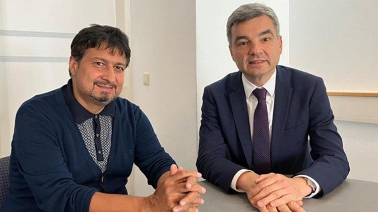 Wolfgang Peschorn (r.) im Gespräch mit Stefan Hauser (l.)