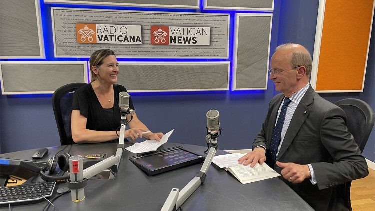 Großhospitalier Blotz im RV-Studio