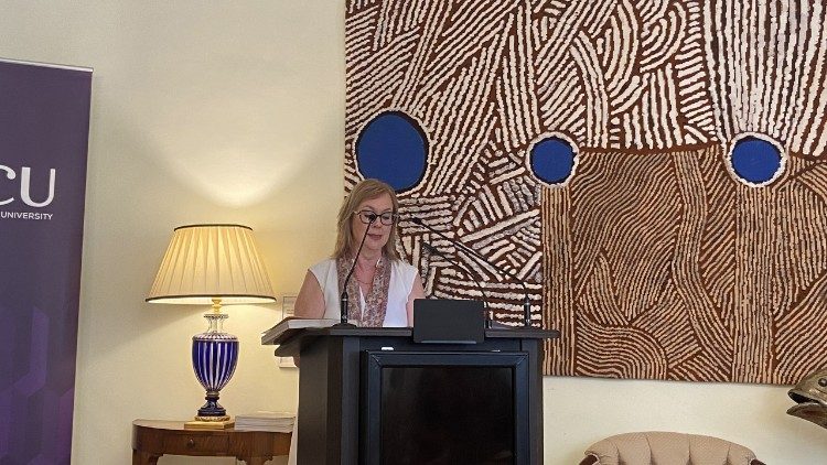 CEO of Caritas Australia, Kirsten Sayers