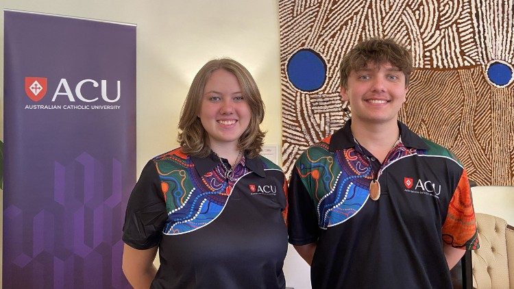 Drew Campbell and Jacob Lasserre, 2025 Francis Xavier Conaci scholars