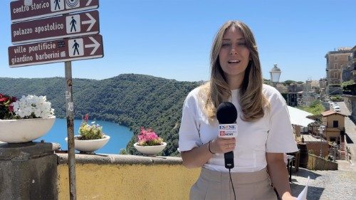 Castel Gandolfo celebra el regreso de un Papa: “Le estábamos esperando”