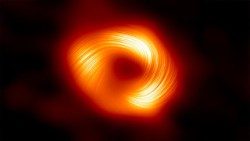 2025.07.10 Vista del agujero negro supermasivo Sagitario A* de la Vía Láctea en luz polarizada