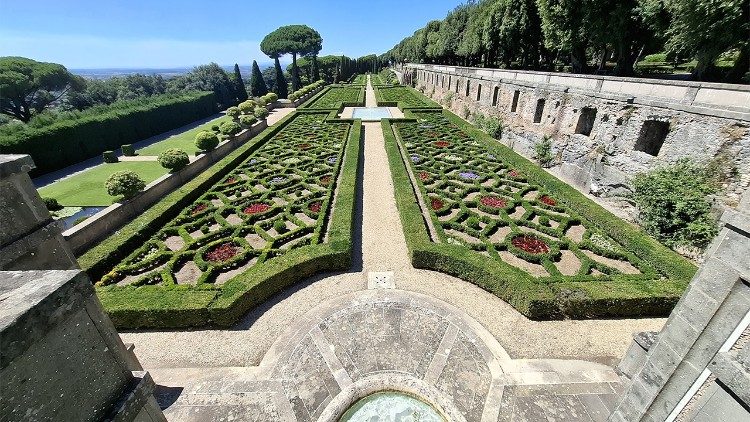 Skaistie dārzi Kastelgandolfo