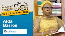 Alda de Barros - foi uma das convidadas ao Festival de Literatura-Mundo do Sal
