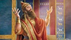 கடவுளைப் போற்றிப் புகழும் அரசர் நெபுகத்னேசர் 