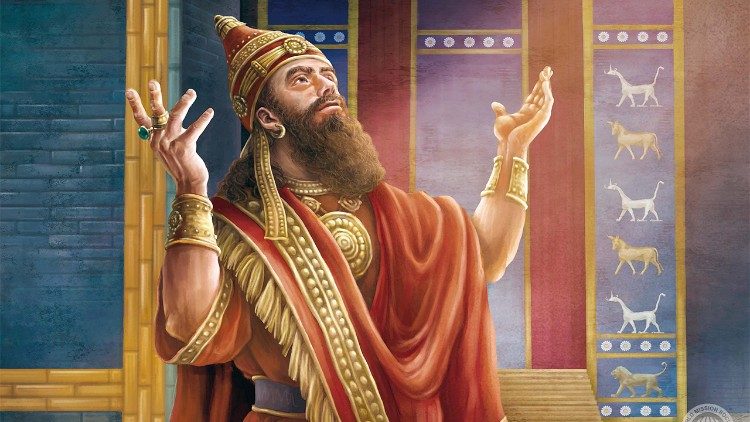 கடவுளைப் போற்றிப் புகழும் அரசர் நெபுகத்னேசர் 