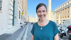 Verónica Brunkow, una de las organizadoras del Jubileo de los Jóvenes y Misioneros Digitales.