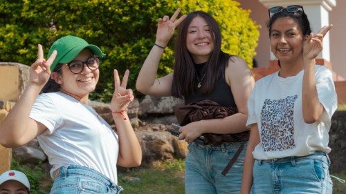 La cadena de bien:  Cientos de jóvenes de todo el mundo en Roma para el Jubileo