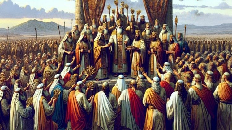 அரசர் தாவீதும் மக்களும்