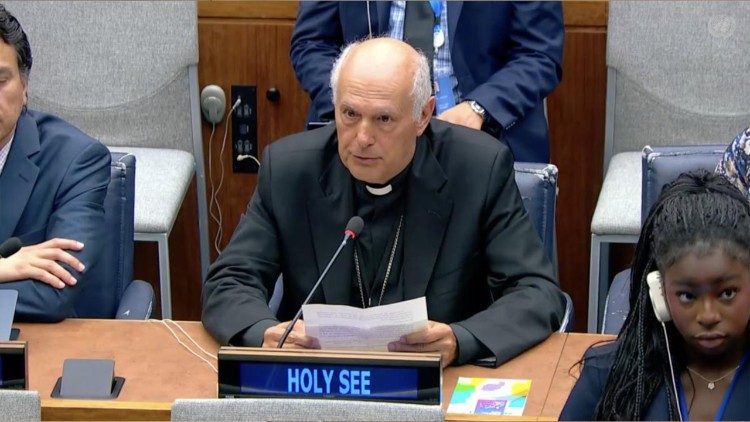 Archbishop Gabriele Caccia, Permanent Observer of the Holy See to the United Nations
