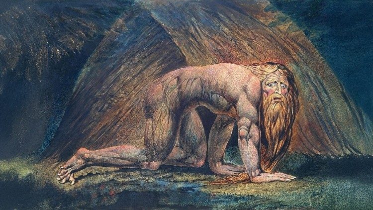 காட்டுக்கு விரட்டப்பட்ட மன்னர் செபுகத்னேசர் 