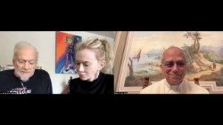 El Papa conversa por teléfono con el astronauta Buzz Aldrin